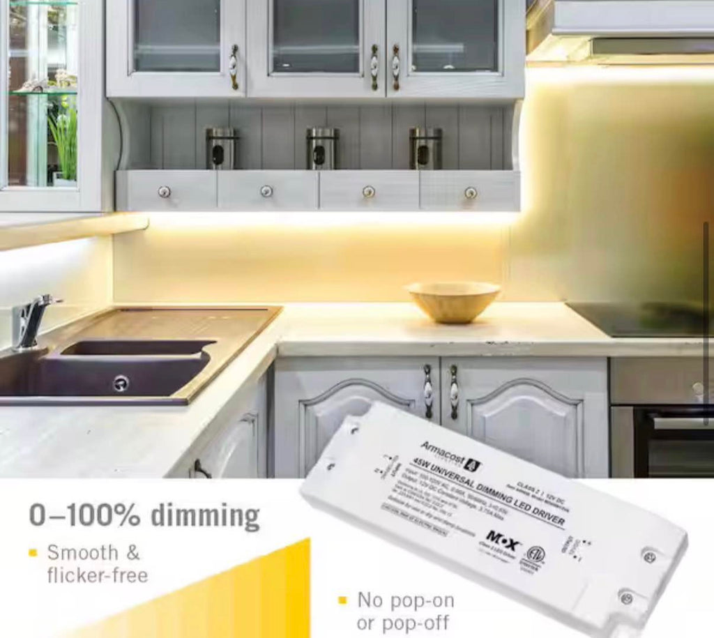 45-Watt Universal Dimmable 12-Volt DC LED Driver TRIAC