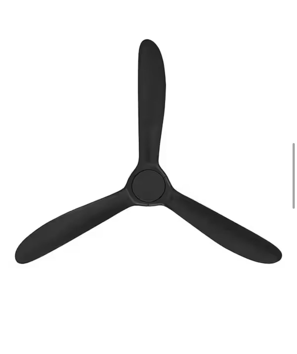 Tager 60 in. Smart Indoor/Outdoor Matte Black Ceiling Fan
