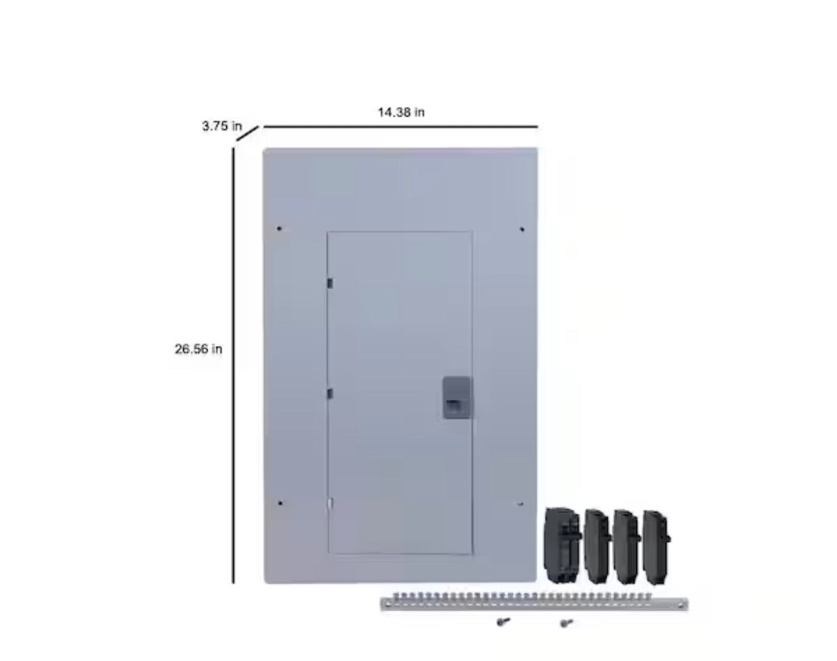 200 Amp 20-Space 40-Circuit Main Lug Indoor Load Center