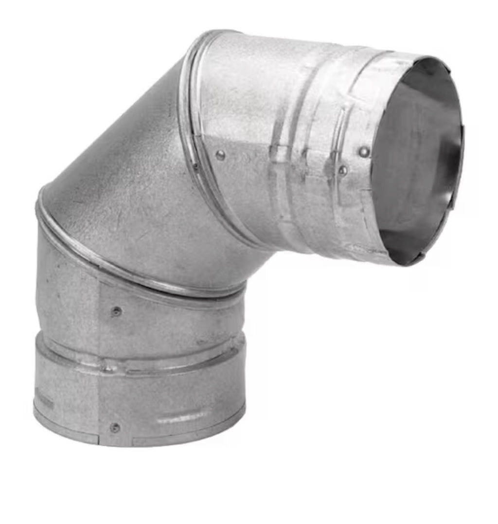 Multi-Fuel 4in. Diameter 90° Elbow