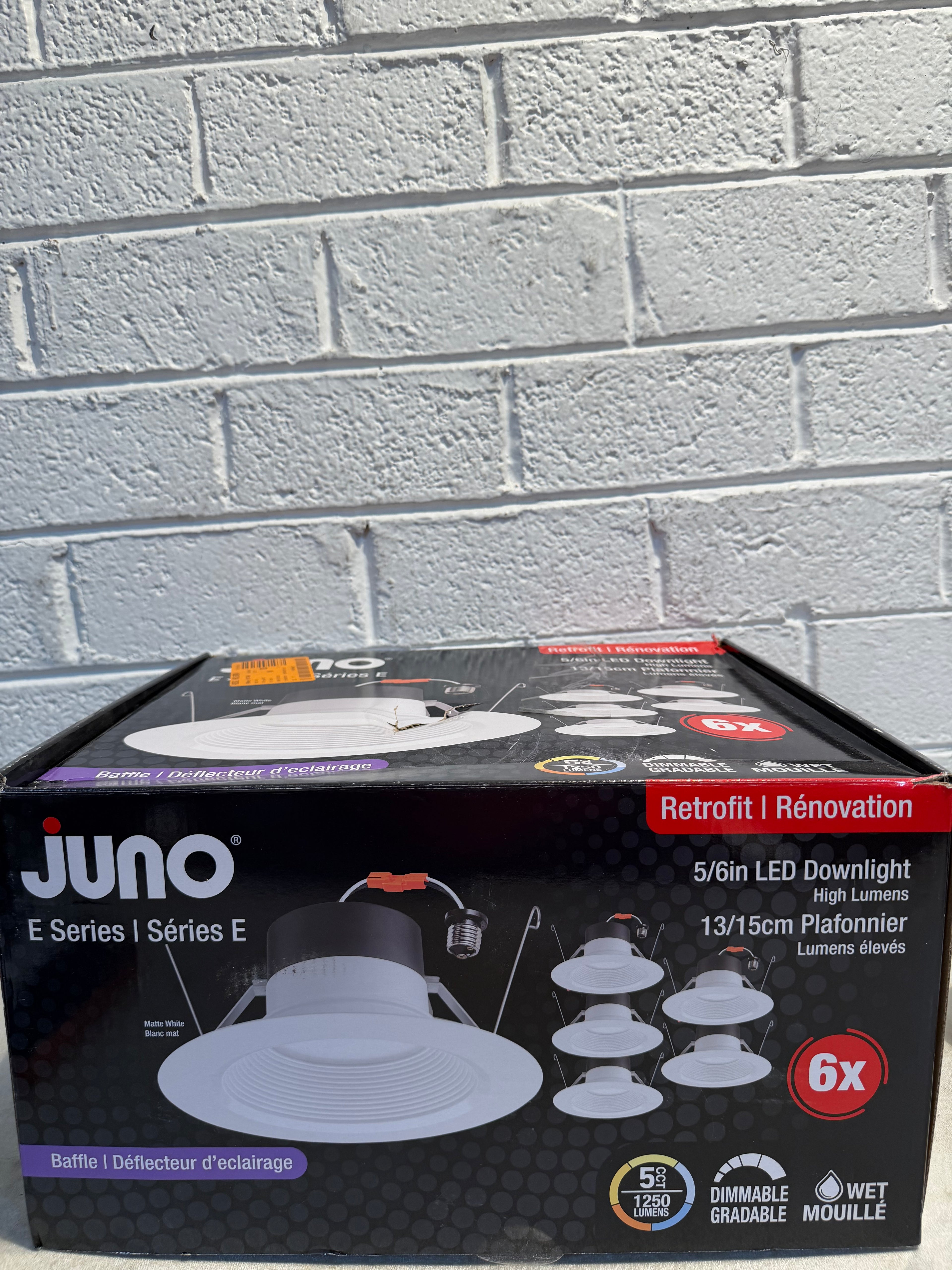 6-Pack LED Recessed Ceiling Lights