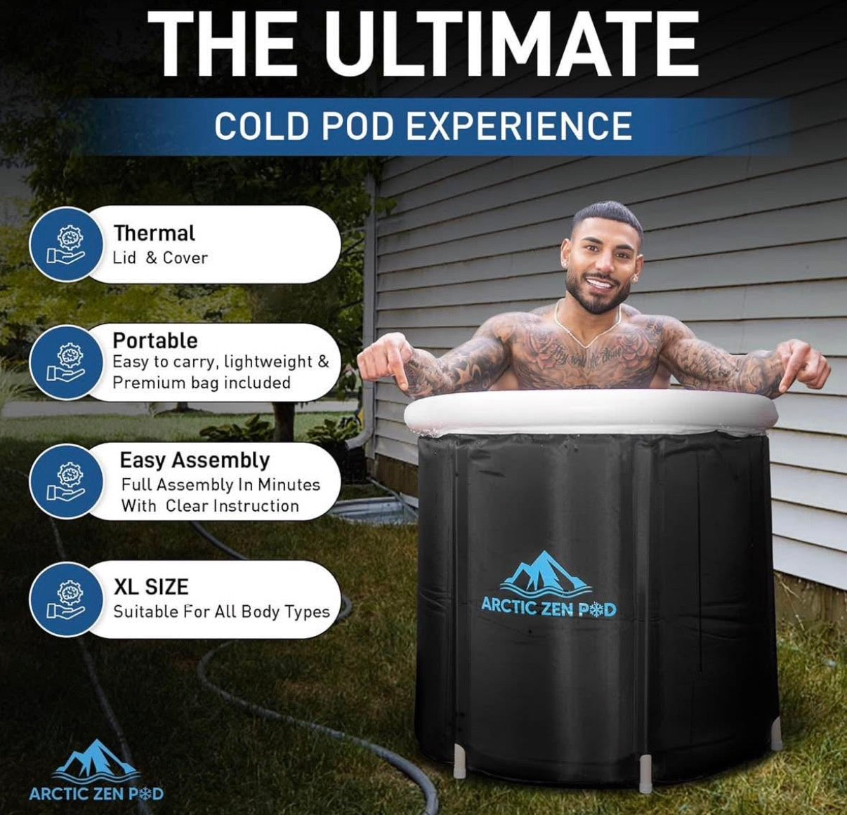 Portable Ice Bath Tub