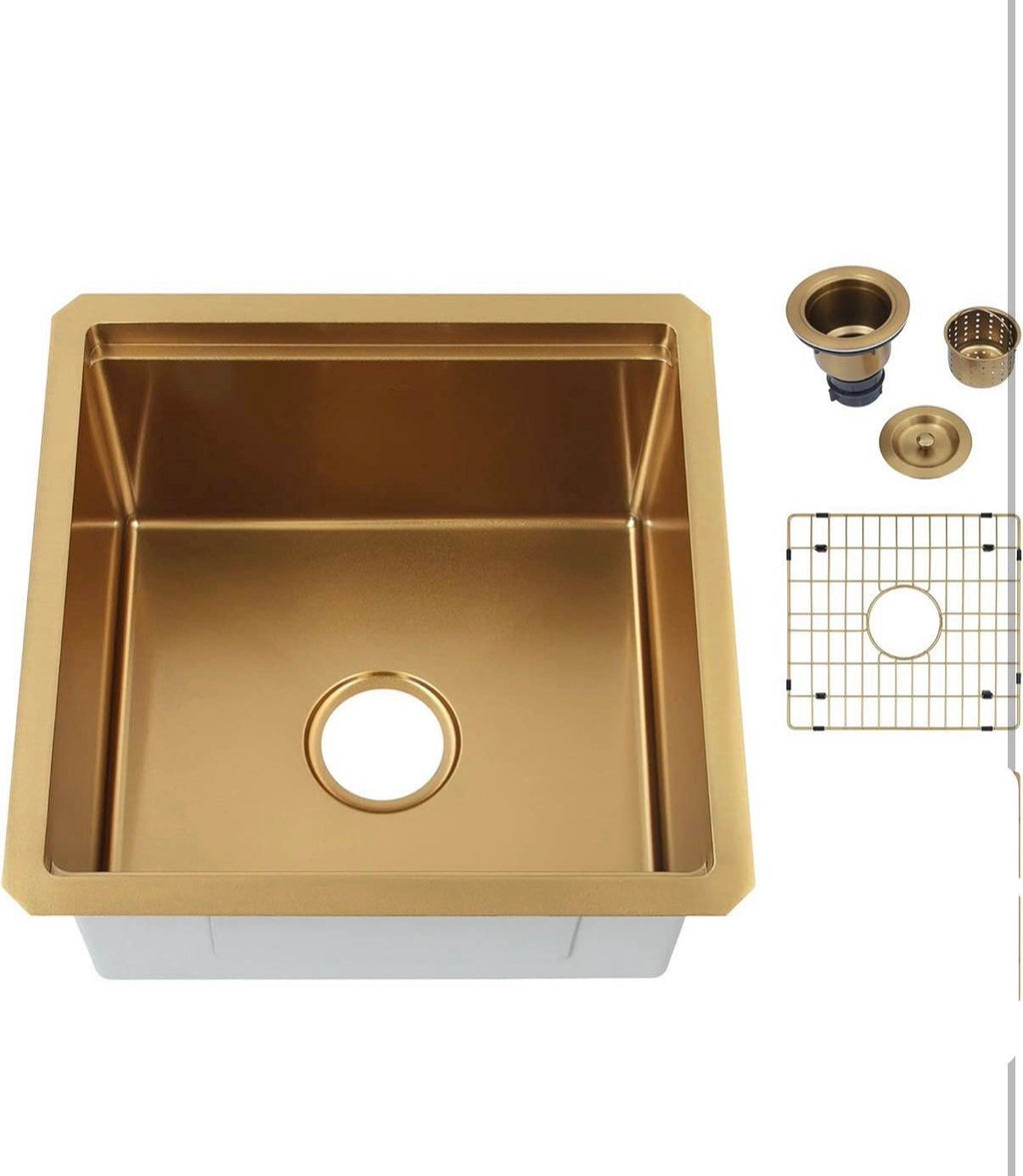 Gold Bar Sink Undermount (18" X18")