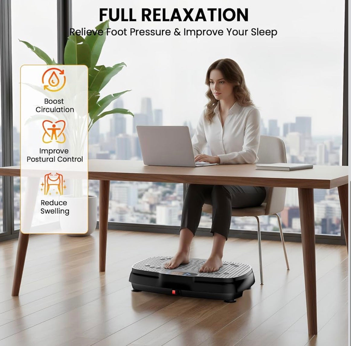 Vibration Plate Exercise Machine