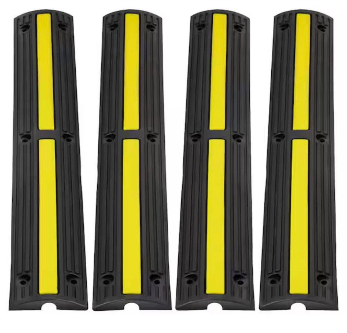 Floor Cable Protector Ramp 3.28 ft (4PCS)