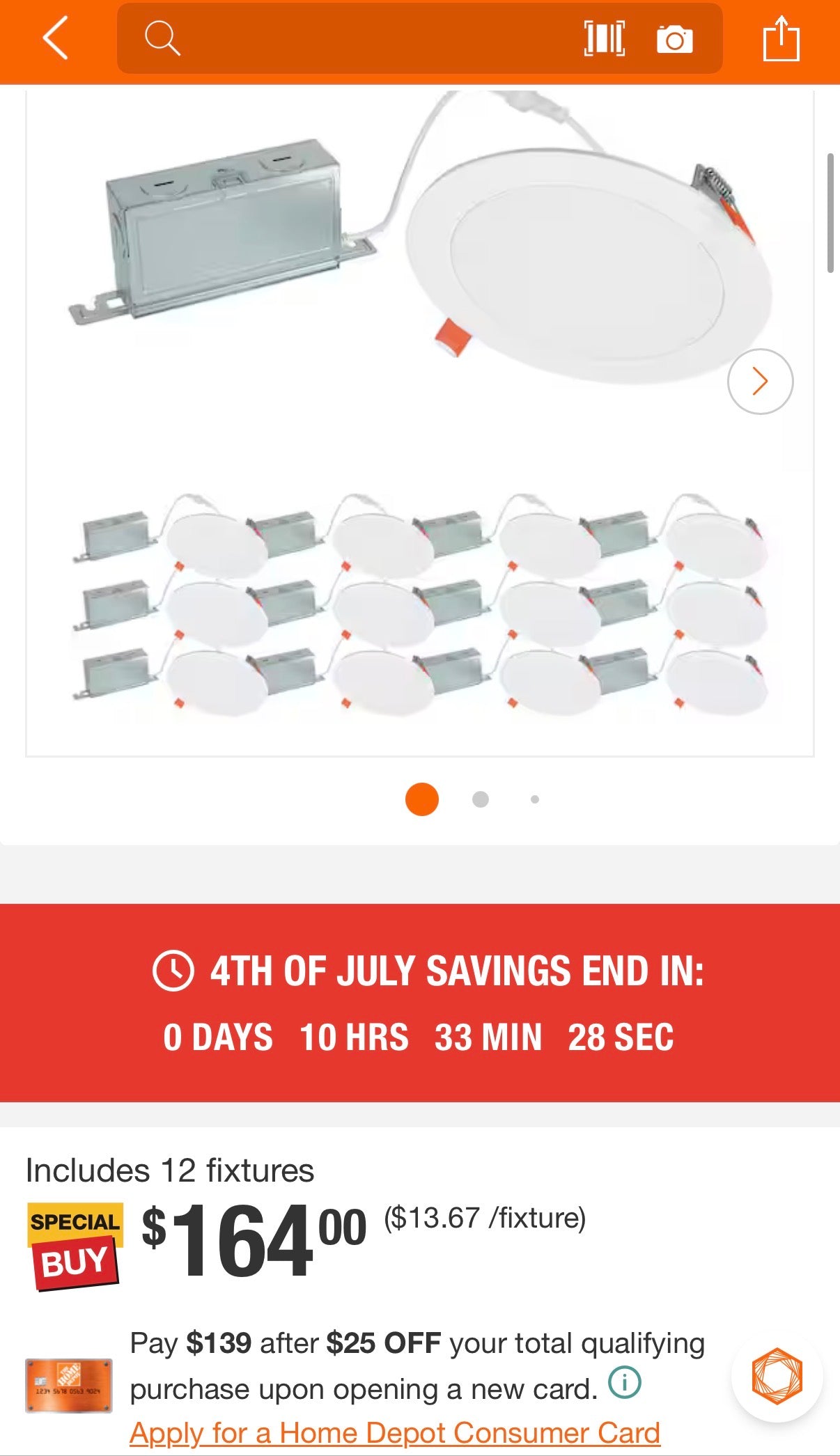 6 in. Adjustable CCT Canless Integrated LED Recessed Light (12 pack)