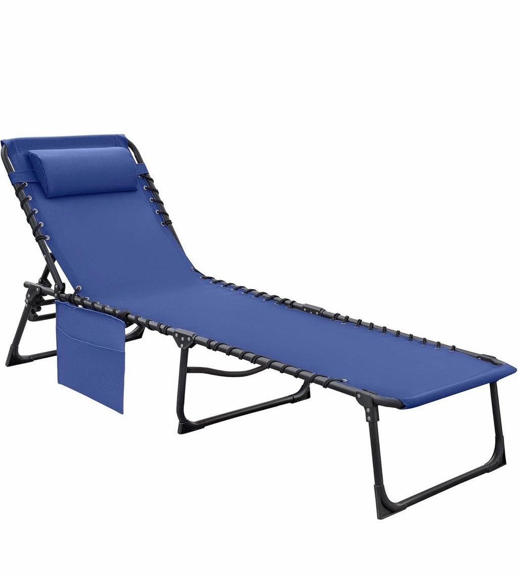 Folding Outdoor Chaise Lounge chair