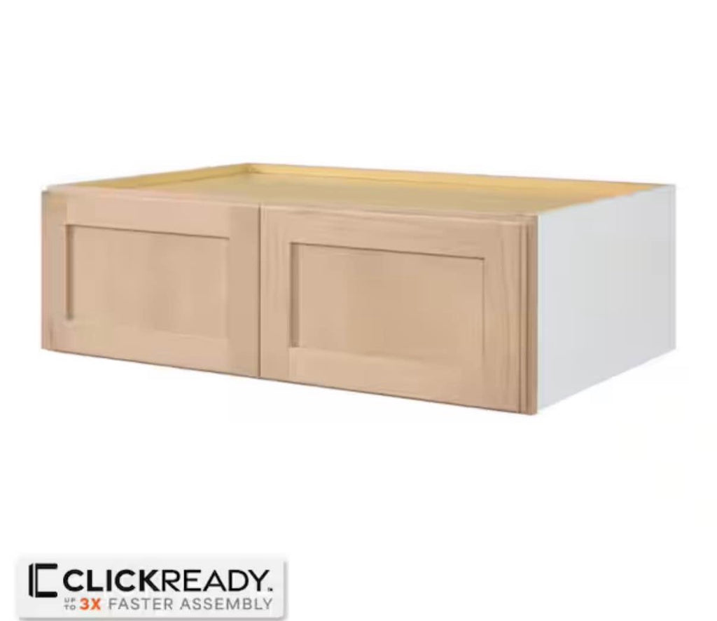 36 in. Wall Bridge Kitchen Cabinet with CLICKREADY Technology