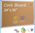 Cork Board Bulletin Board 24 x 36