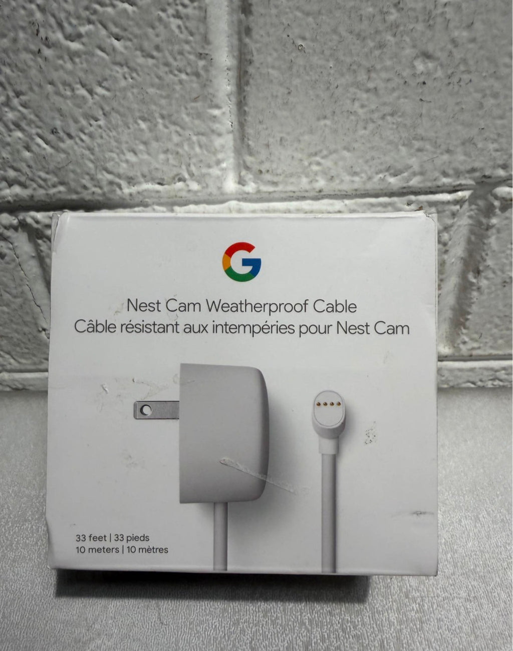 Nest Cam (Battery) Weatherproof 10M Cable