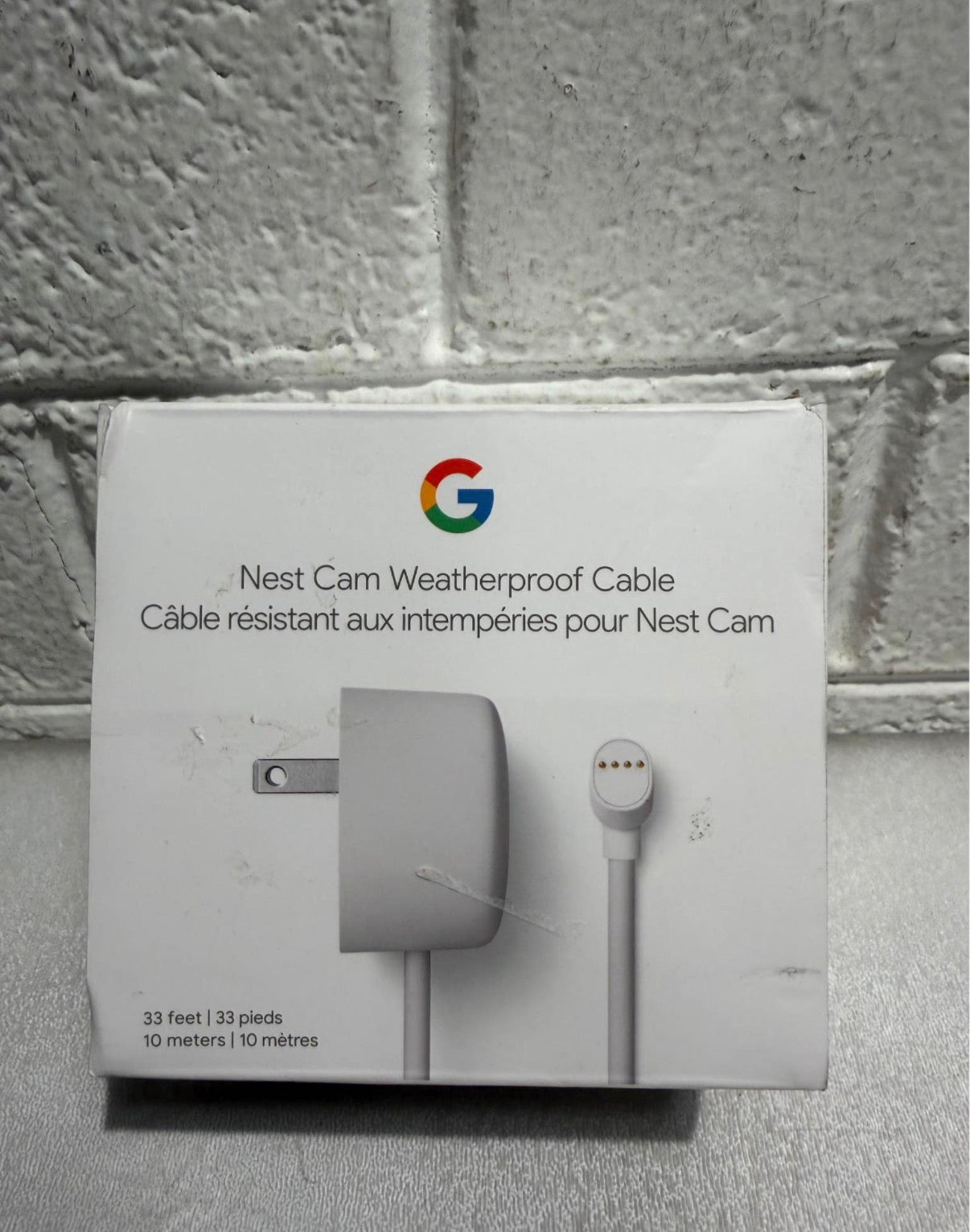 Nest Cam (Battery) Weatherproof 10M Cable