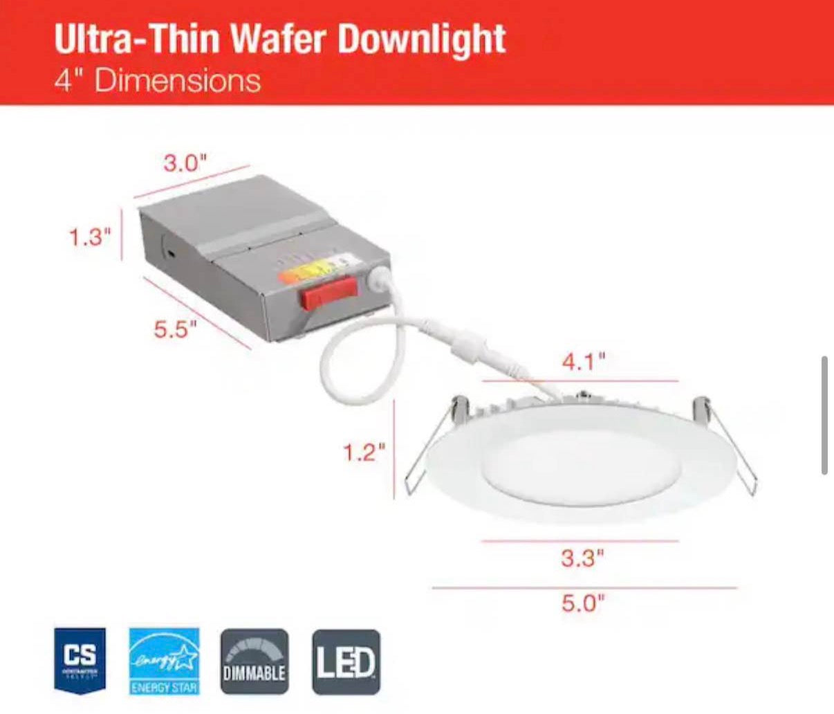 Ultra Slim Canless Integrated LED White Recessed Light (12-Pack).