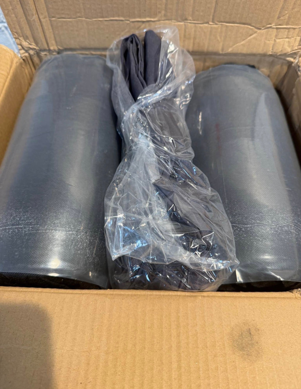 22 in. x 22 in. x 4 in. (2-Pack) Seat Cushion Grey