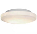 Orion 10.75 in. 2-Light White Flush Mount