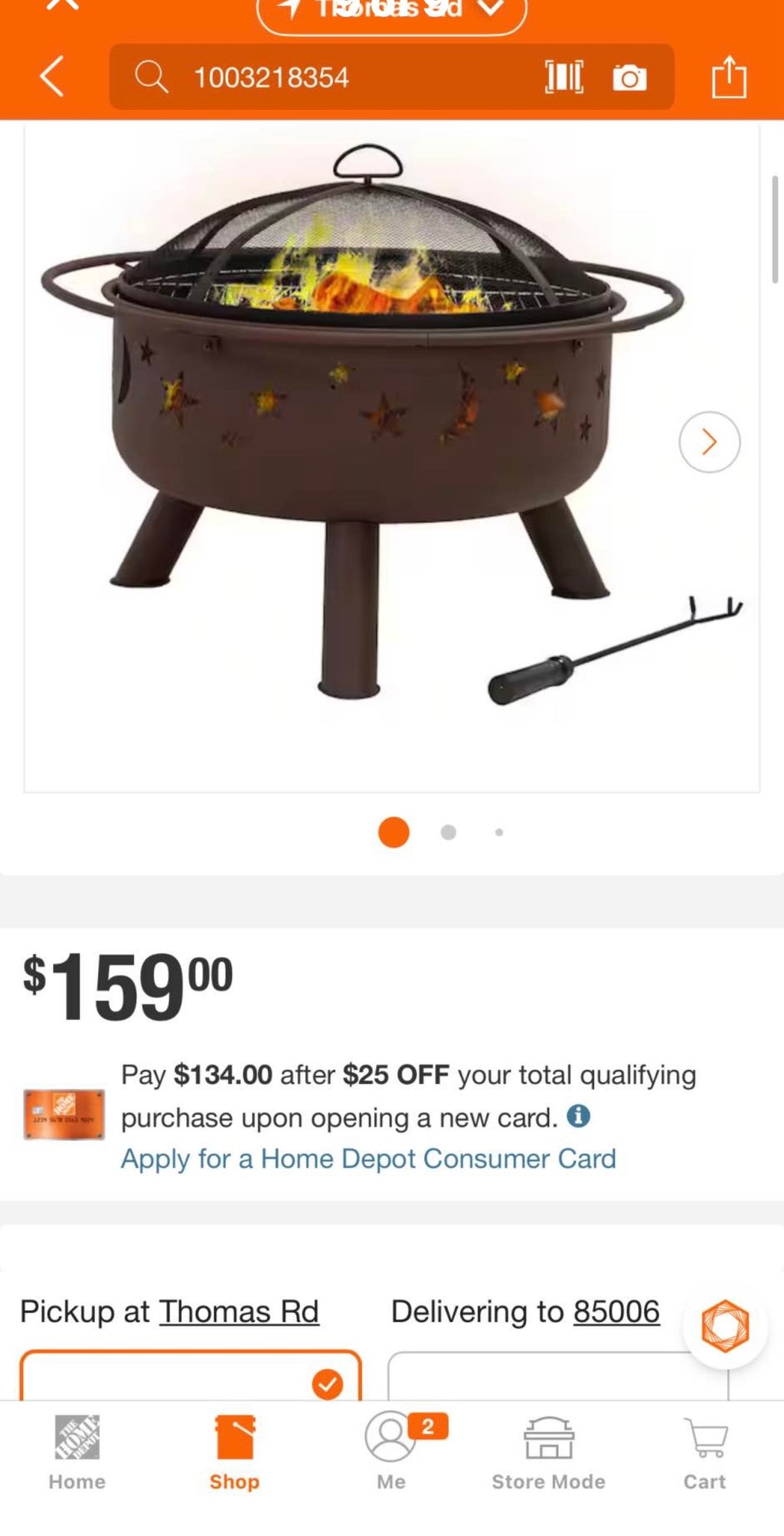 Cosmic 30 in. x 20 in Fire Pit with Cooking Grill
