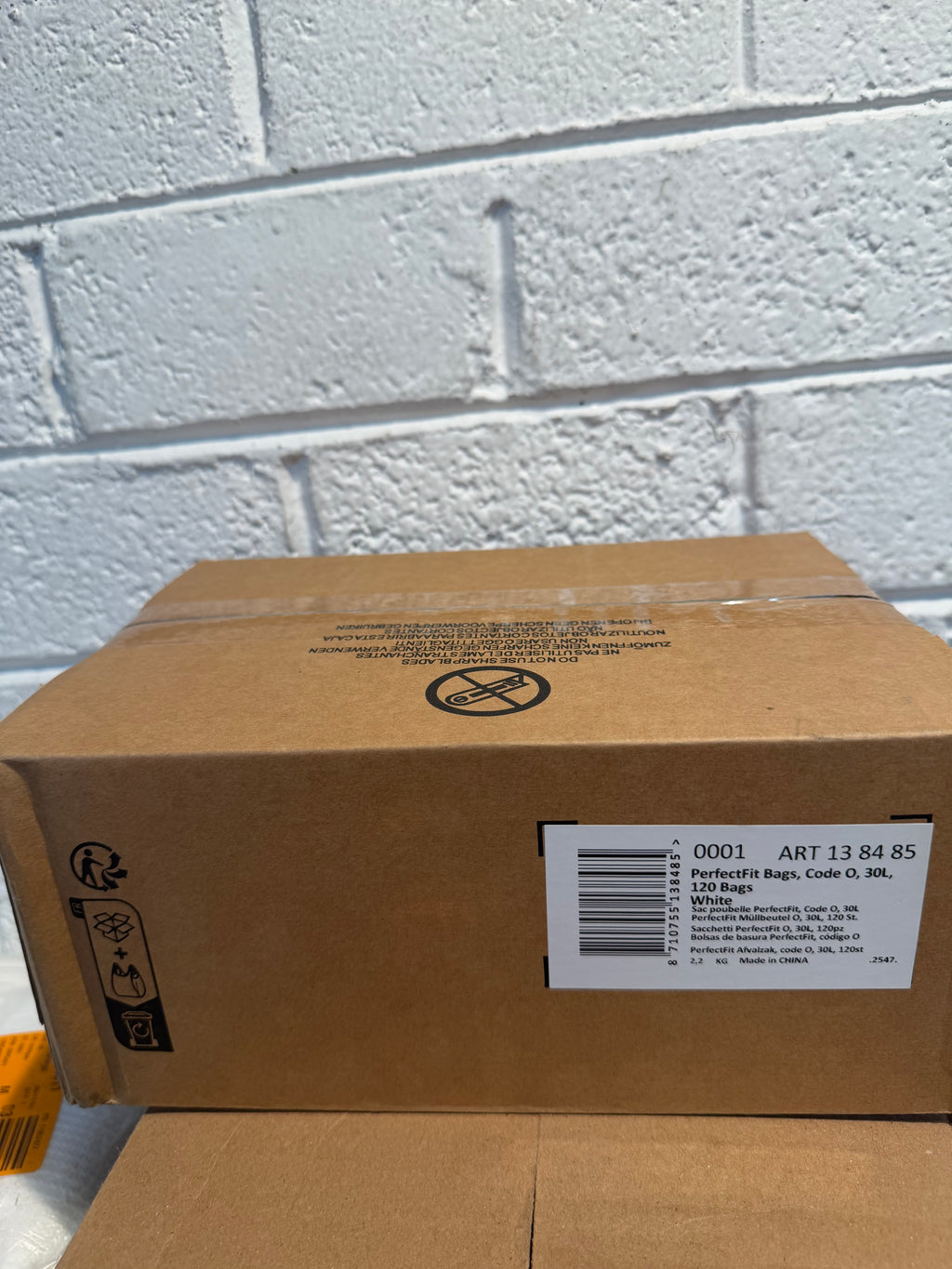 8 Gal. 30 l PerfectFit Trash Can Liners 120 bags