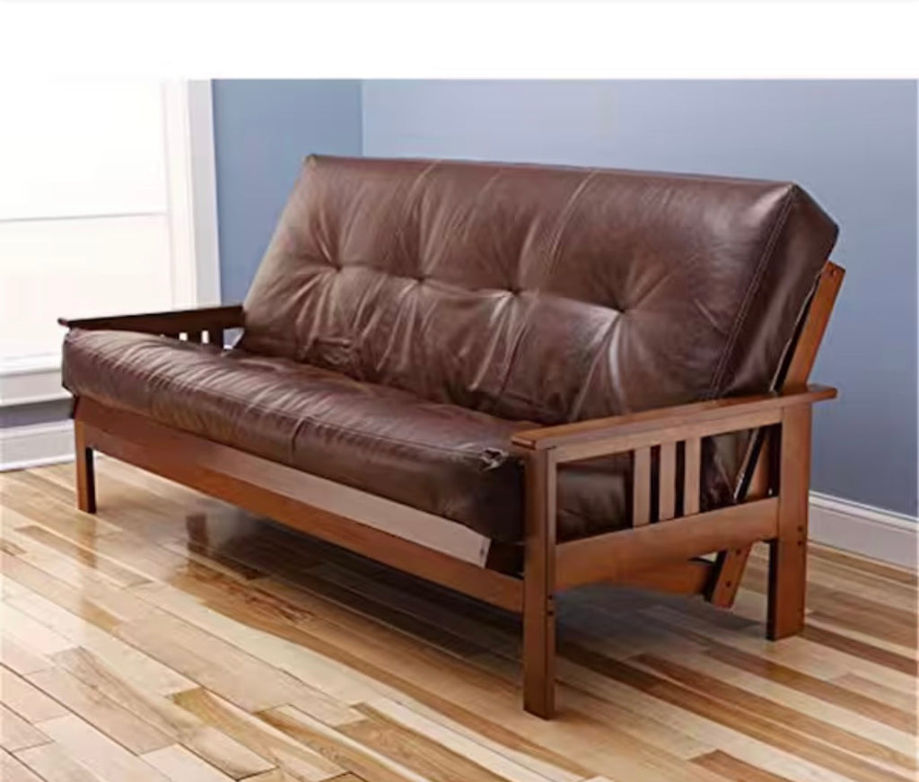 79 in. Barbados Full Size Futon Set with Mattress