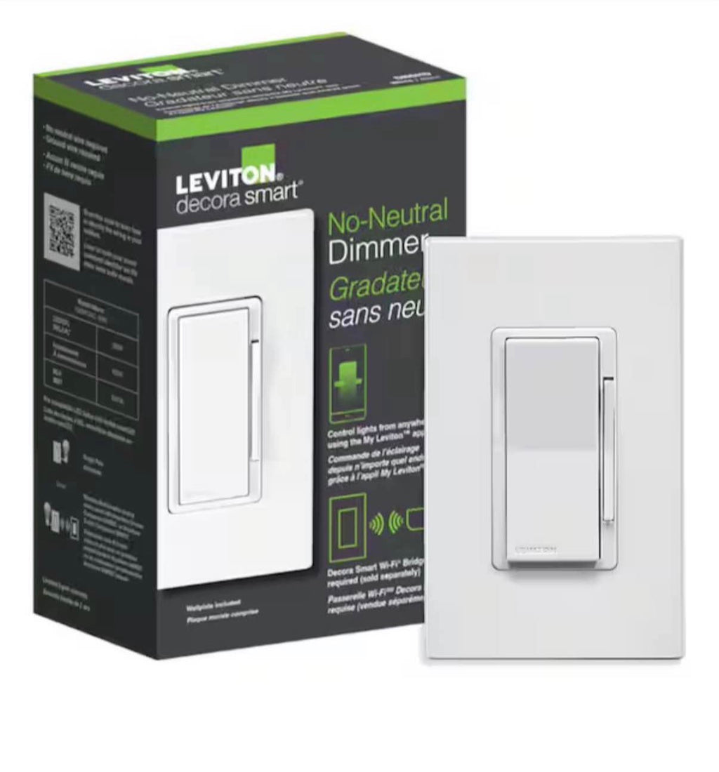 Decora Smart No-Neutral 600-Watt Dimmer