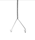 3 ft. White Hook-Style V-Hangers Chain and S-Hook (6 packs)