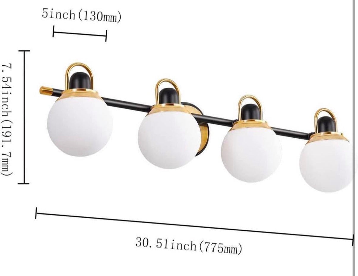 Farmhouse Bathroom vanity light