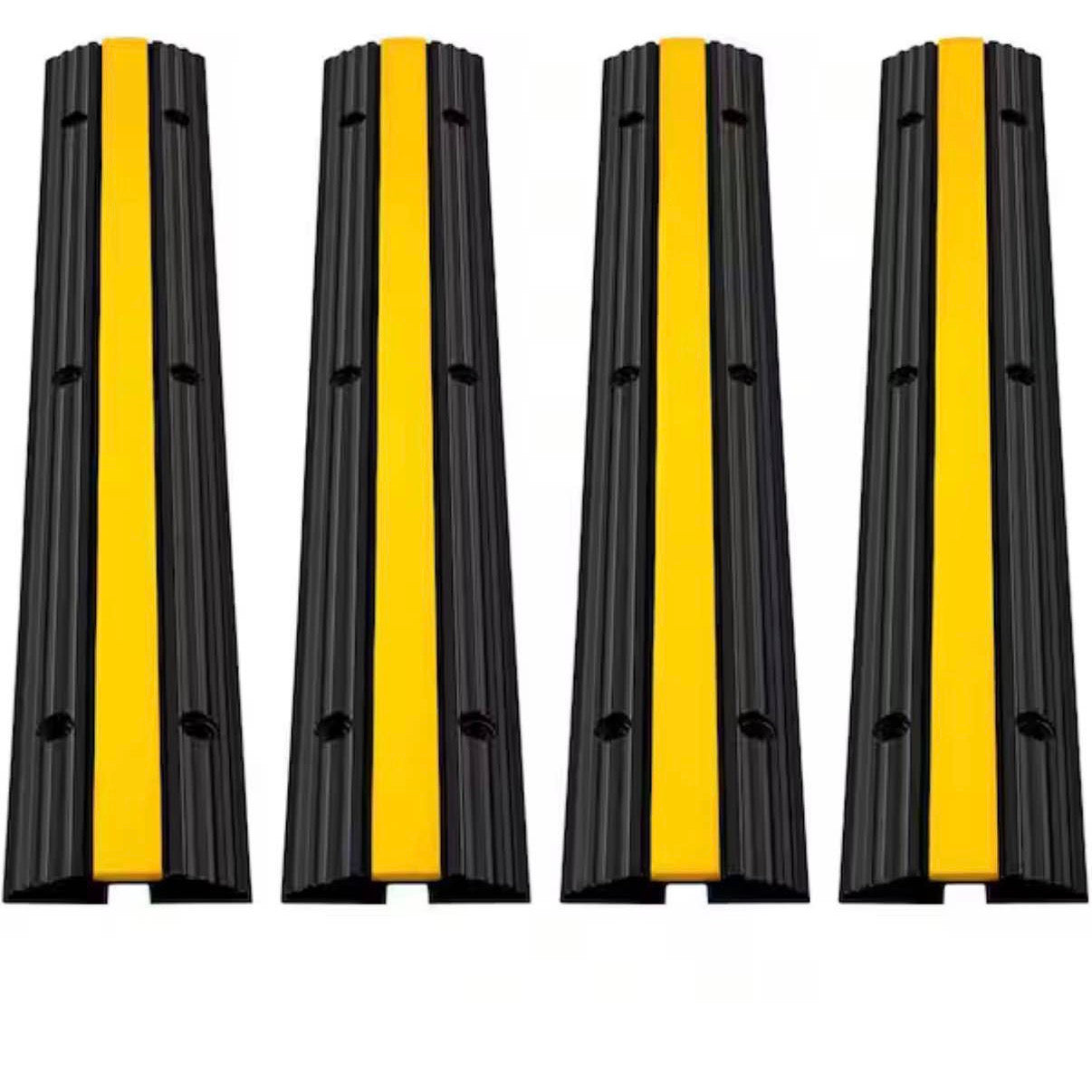 22046 lbs. Loading Cable Wire Cord Cover Speed Bump (4-Pieces)