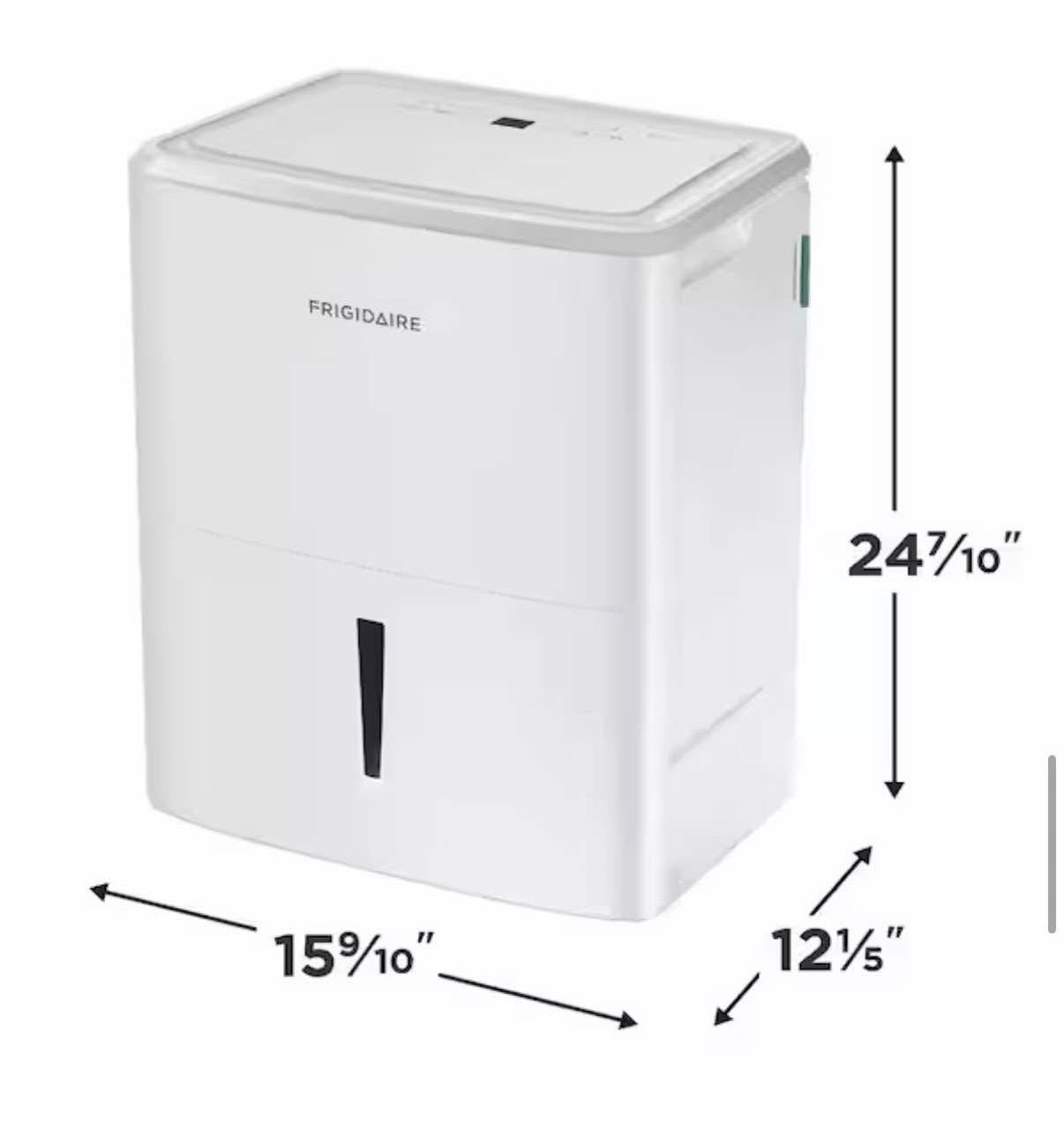 50 pt. 4500 sq. ft. Dehumidifier with Bucket