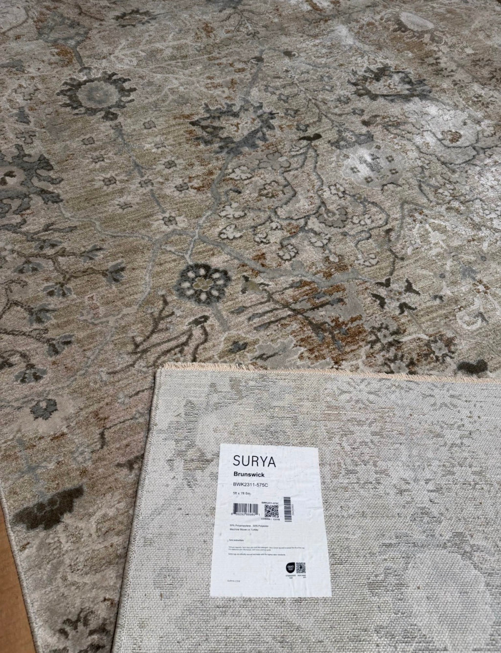 Brunswick Traditional Area Rug 5x7