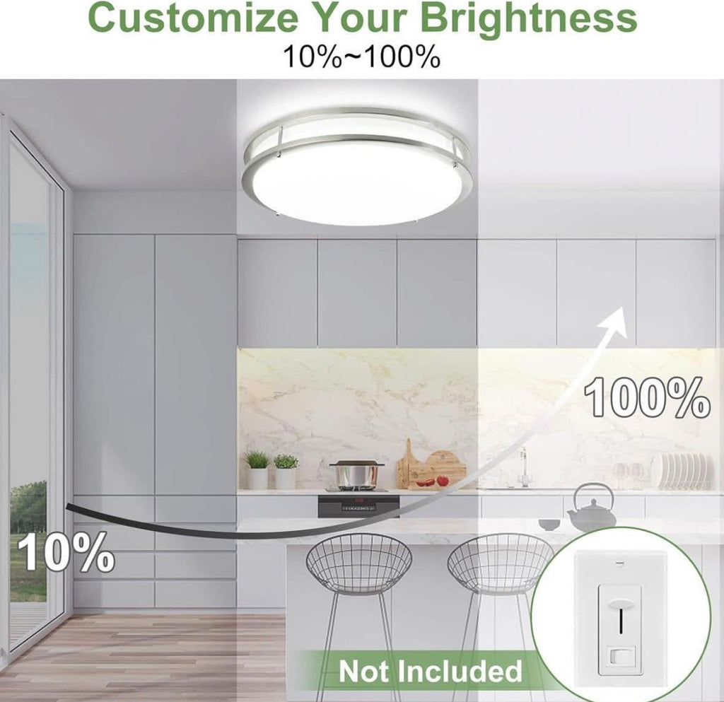 18 in Flush Mount Ceiling Light