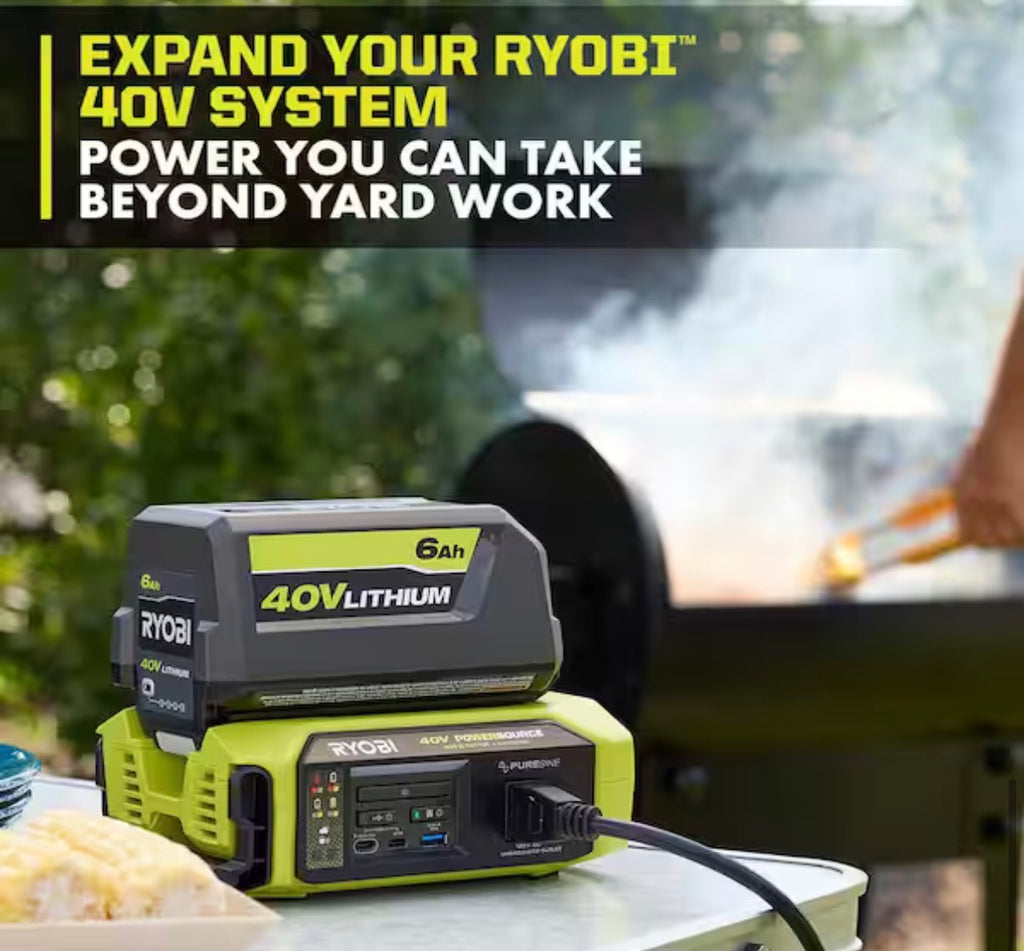Portable 40V Battery Charger (Tool Only)