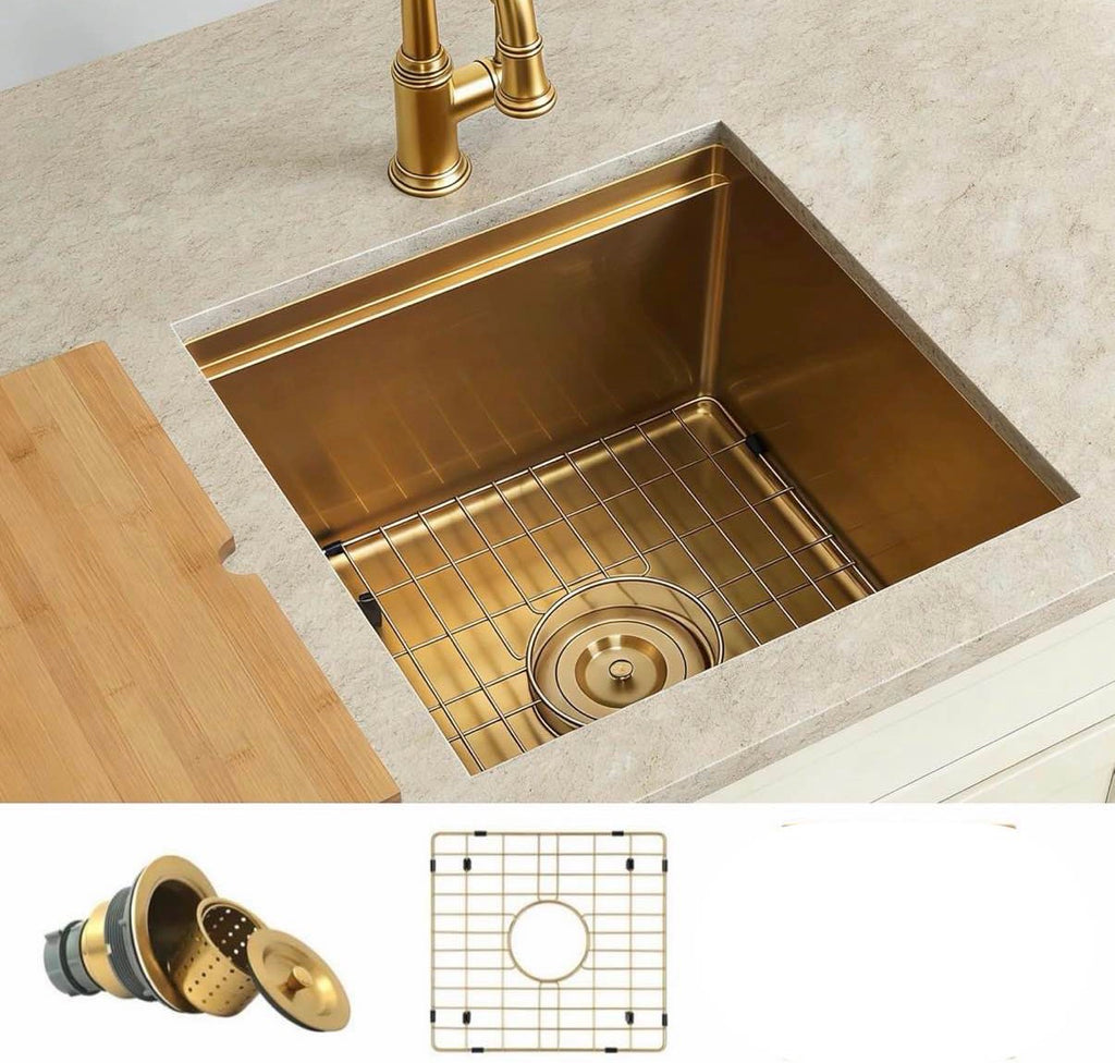 Gold Bar Sink Undermount (18" X18")