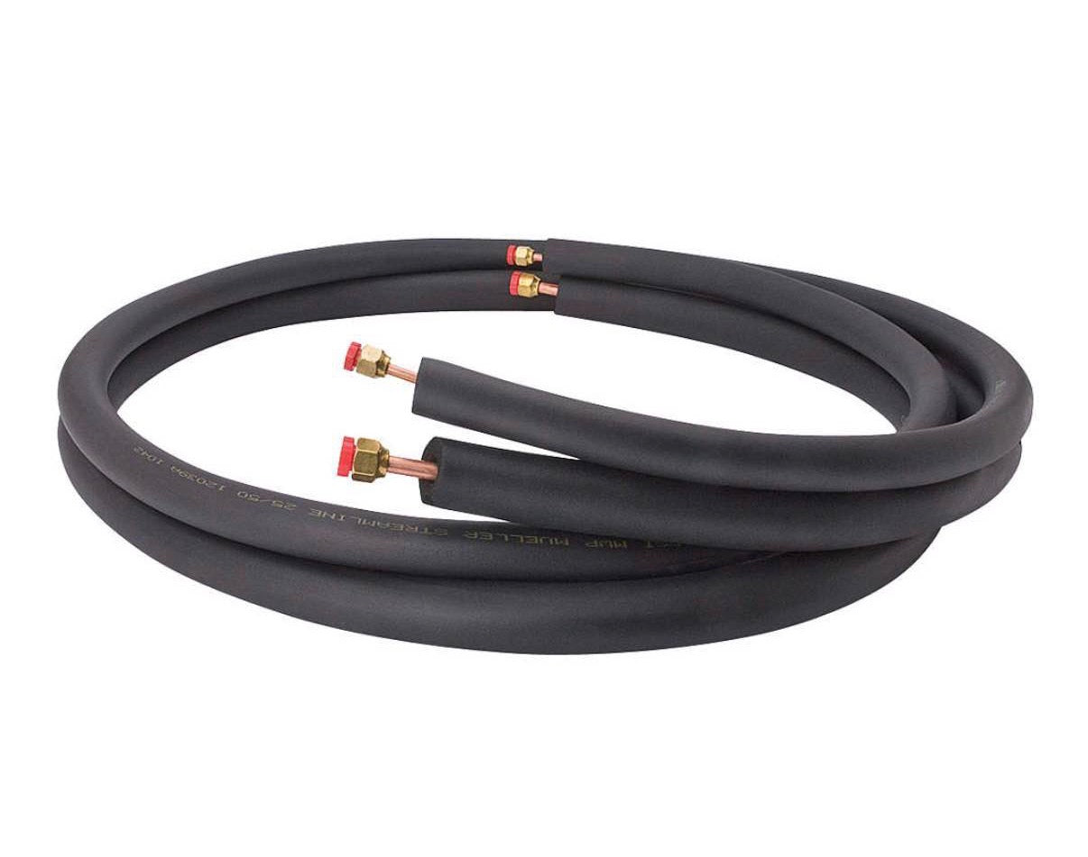 mini split Refrigerant Line Set 1/4 x 3/8 X 1/2  35 Feet