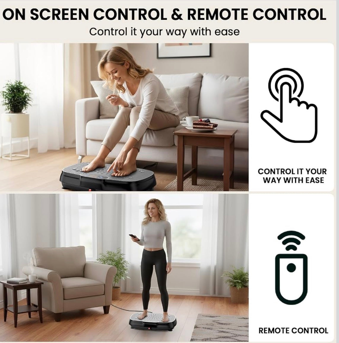 Vibration Plate Exercise Machine