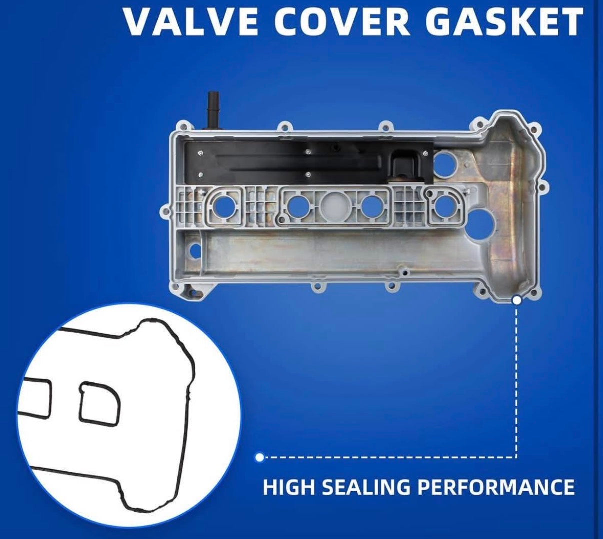 Aluminum Valve Cover compatible with Mazda 3