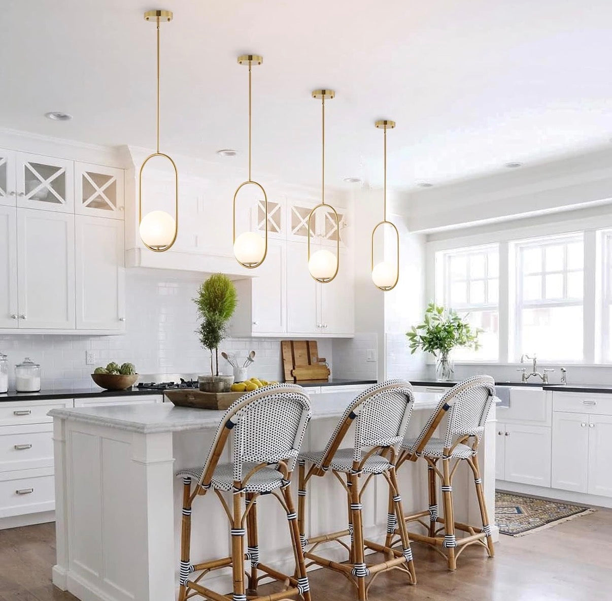 Mid Century Chandelier  (2 Pack)