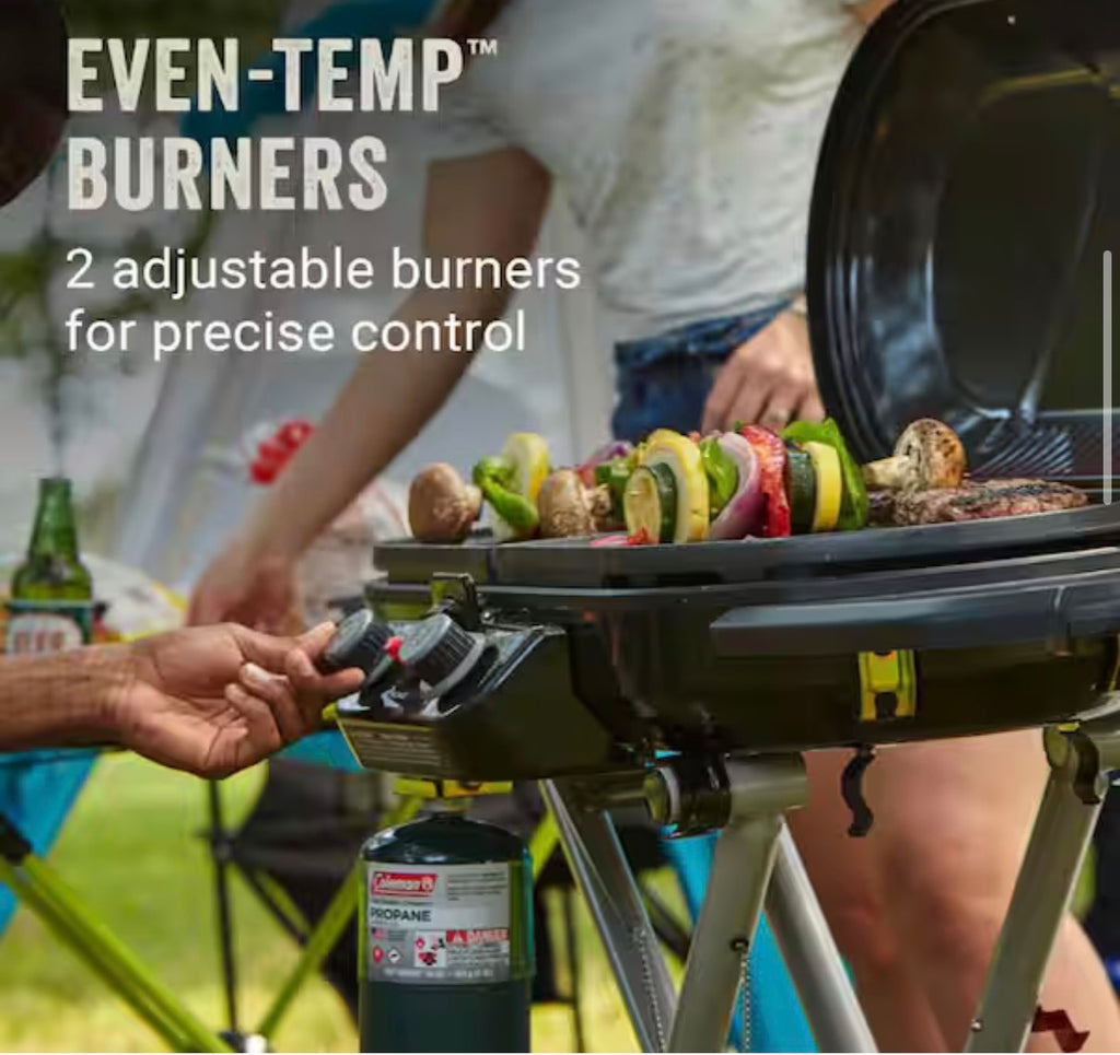 RoadTrip X-Cursion 2-Burner Portable Propane Gas Portable Grill