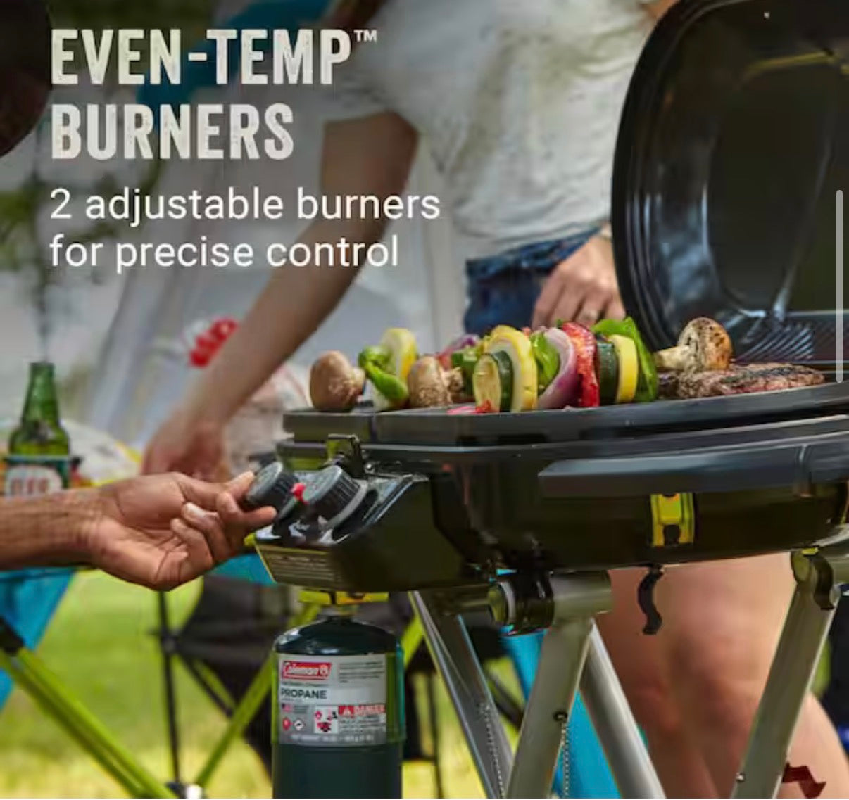 RoadTrip X-Cursion 2-Burner Portable Propane Gas Portable Grill