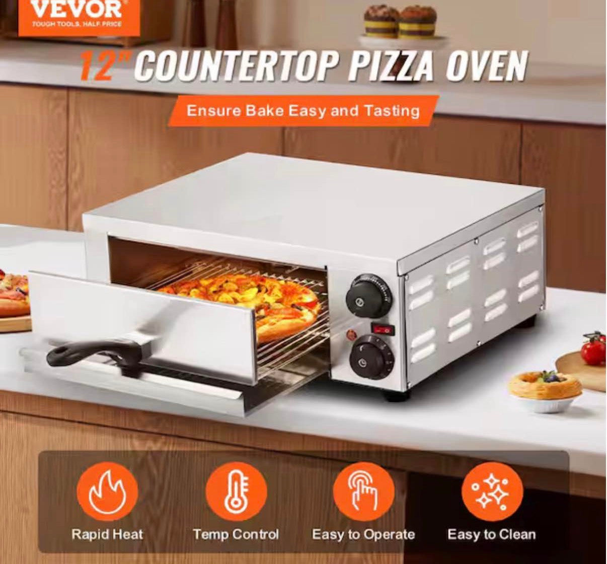 Electric Pizza Oven Countertop ( used like new)