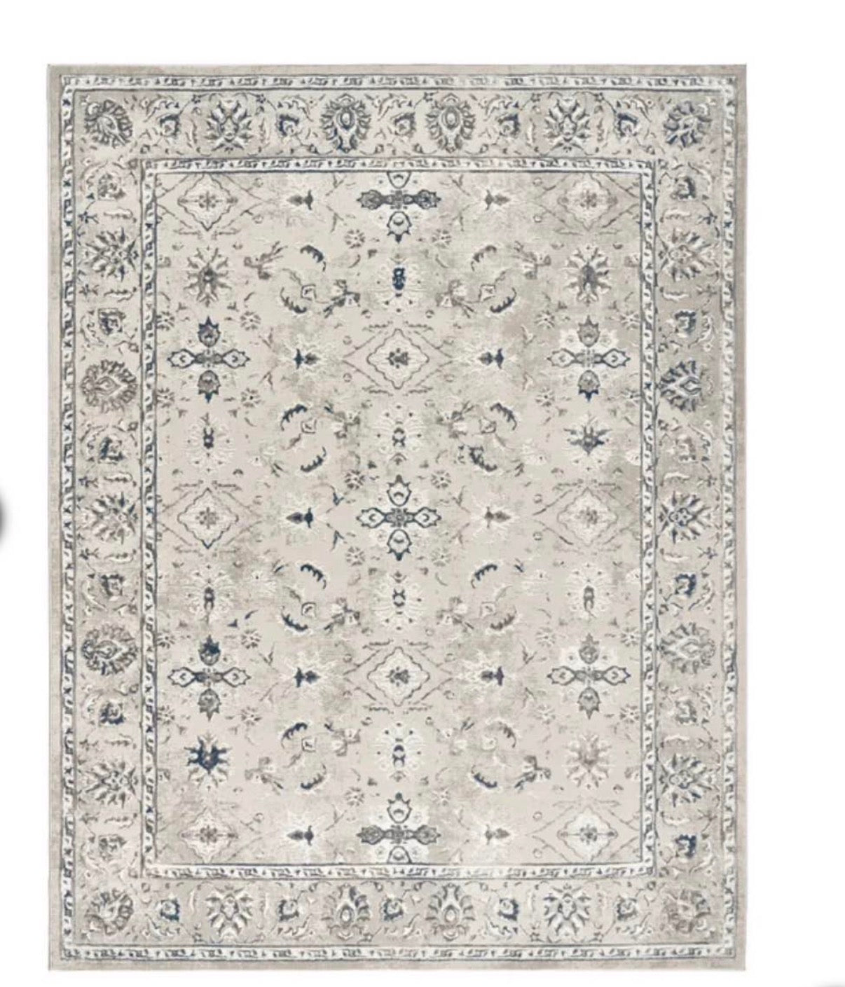 Hampton Court Area Rug  8x10 Ladree Gray