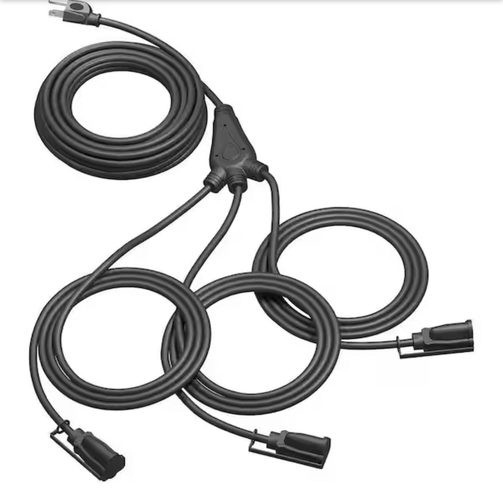 40 ft. Outdoor Extension Cord with 3 Outlets