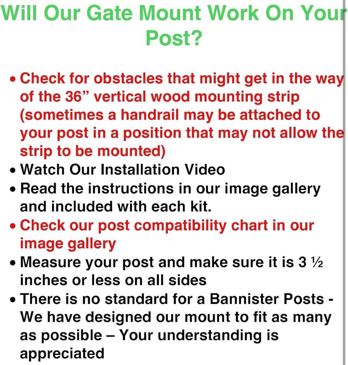 Safety Innovations No Hole Stairway Baby Gate Mounting Kit