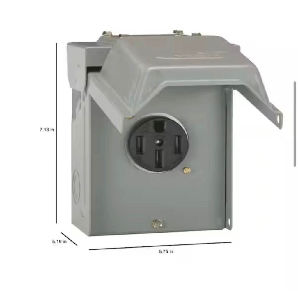 50 Amp Temporary RV Power Outlet