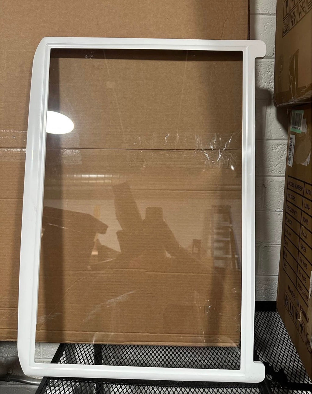 Refrigerator Glass Shelf Assembly Compatible with Kenmore