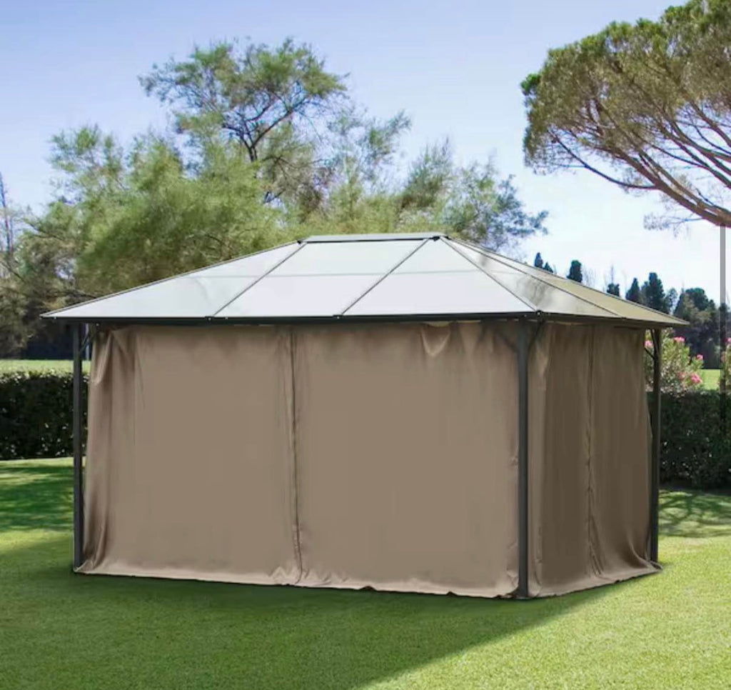 10 FT x 10 FT Gazebo Sidewall Set with 4 Panels