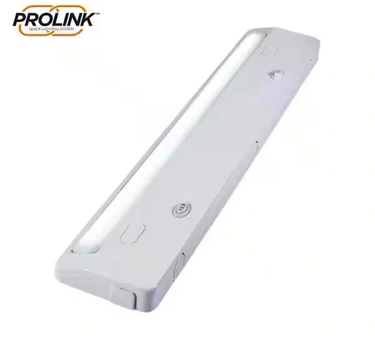 24 in. LED White Under Cabinet Light 3 Color Temperature