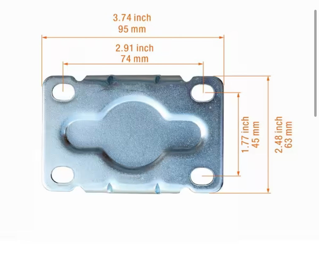 Husky Ready-to-Assemble Caster Set
