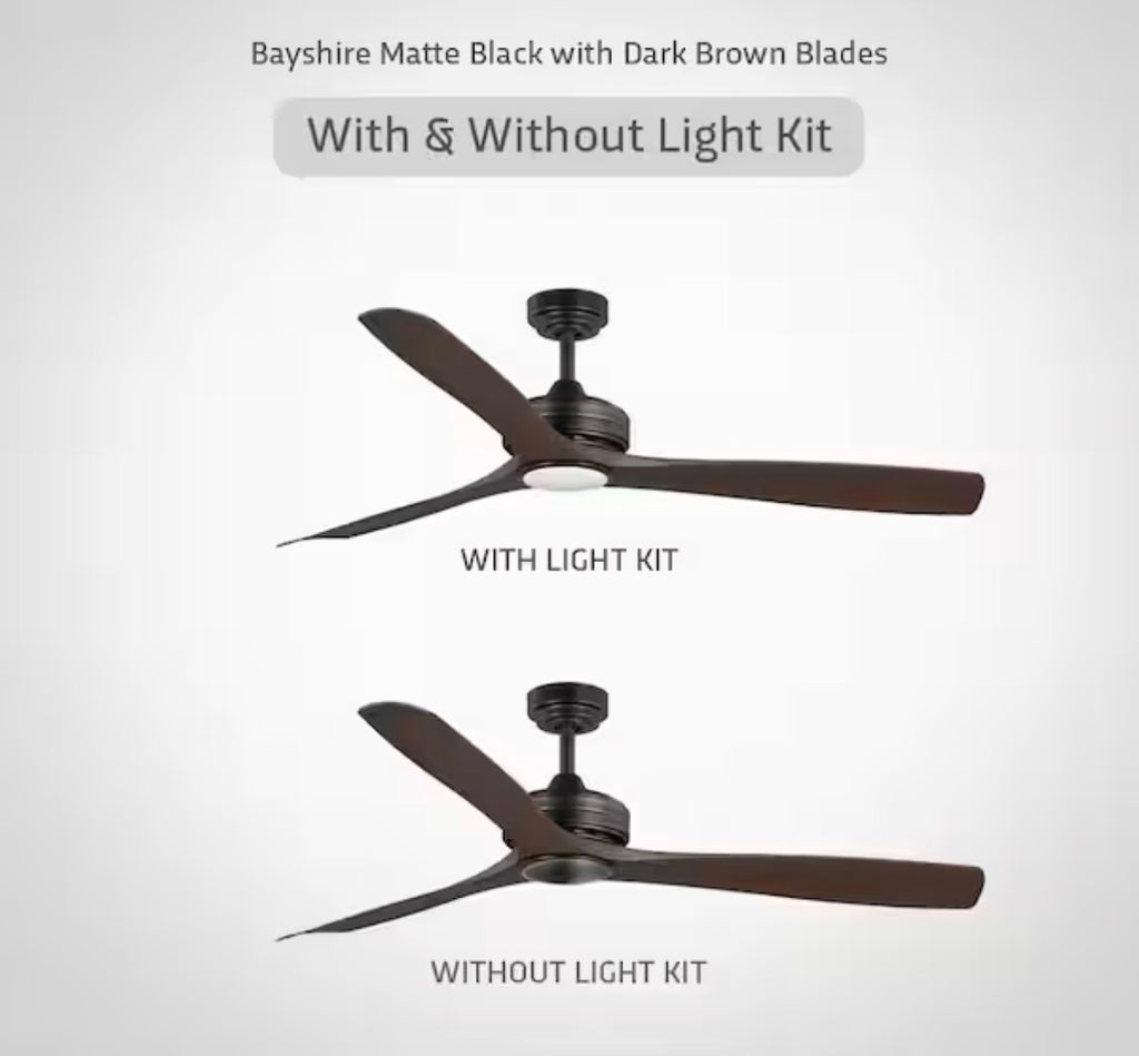 Bayshire 60 in. LED Indoor/Outdoor ceiling fan