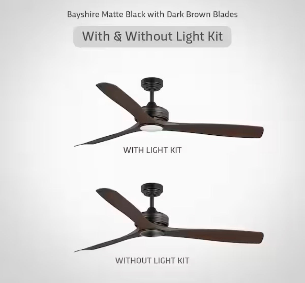 Bayshire 60 in. LED Indoor/Outdoor ceiling fan