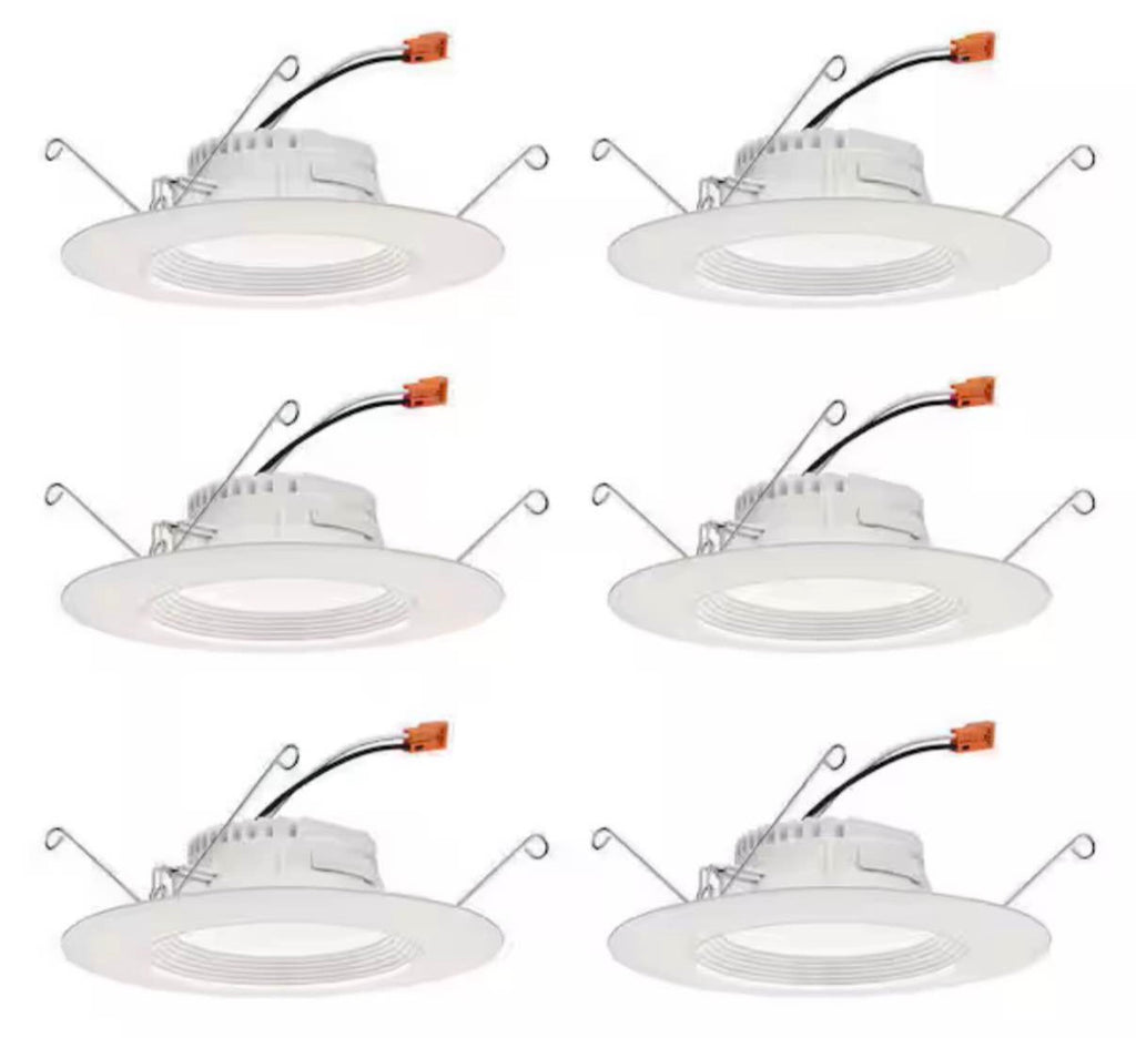5/6 in. Selectable LED Recessed Light  (6-Pack)