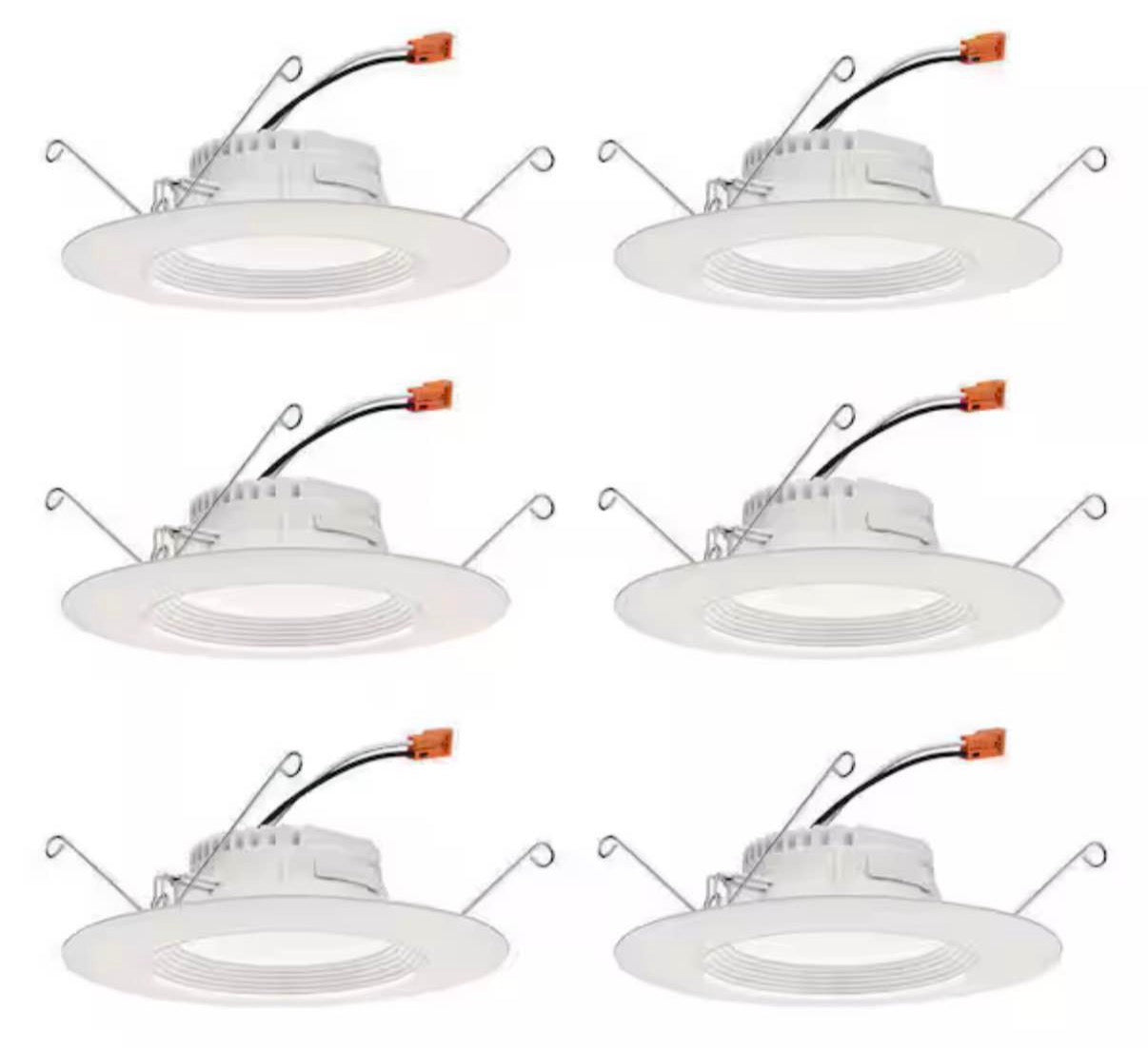 5/6 in. Selectable LED Recessed Light  (6-Pack)
