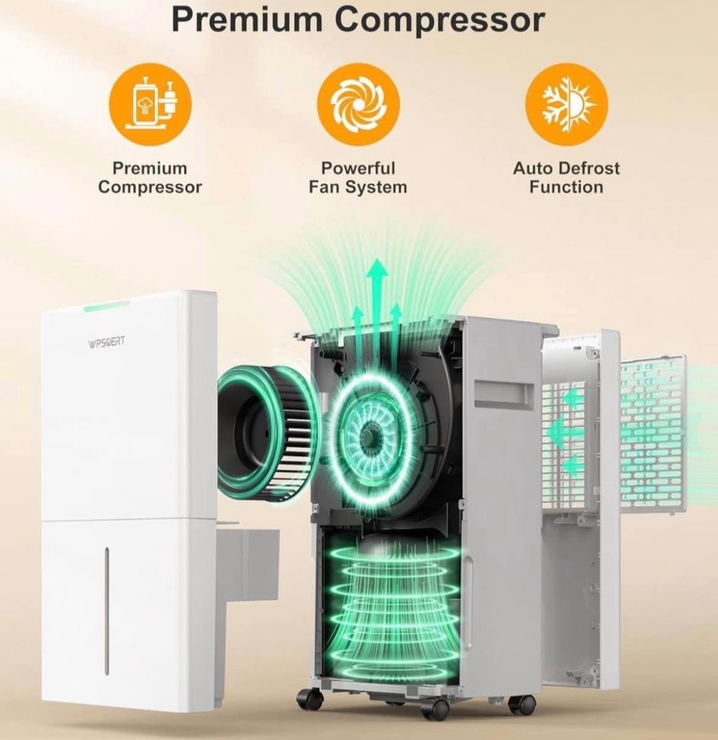 45 Pints Dehumidifiers for Home Large Room